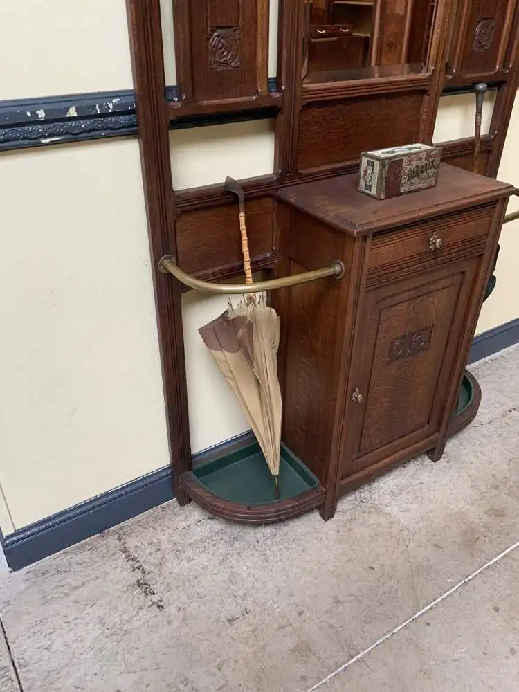 Antik - Garderobe, Kleiderständer - Jugendstil - Lieferung möglich! 11