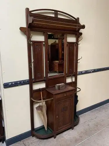 Antike Jugendstil Garderobe - traumhaft schön - Lieferung möglich!