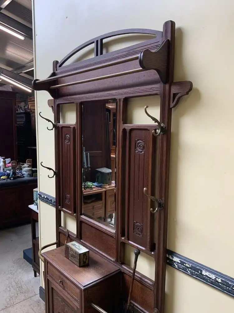 Antik - Garderobe, Kleiderständer - Jugendstil - Lieferung möglich! 6