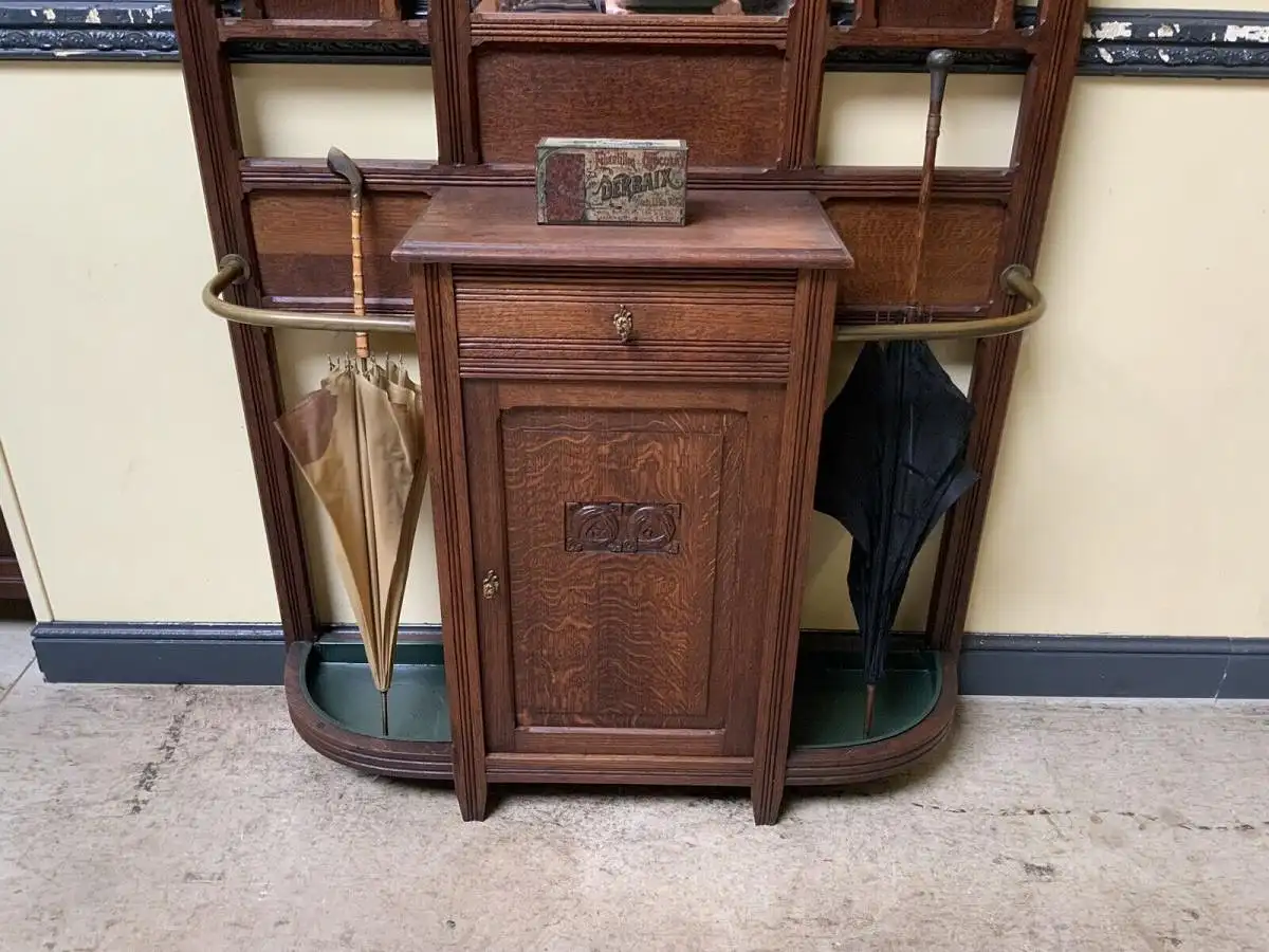 Antik - Garderobe, Kleiderständer - Jugendstil - Lieferung möglich! 9