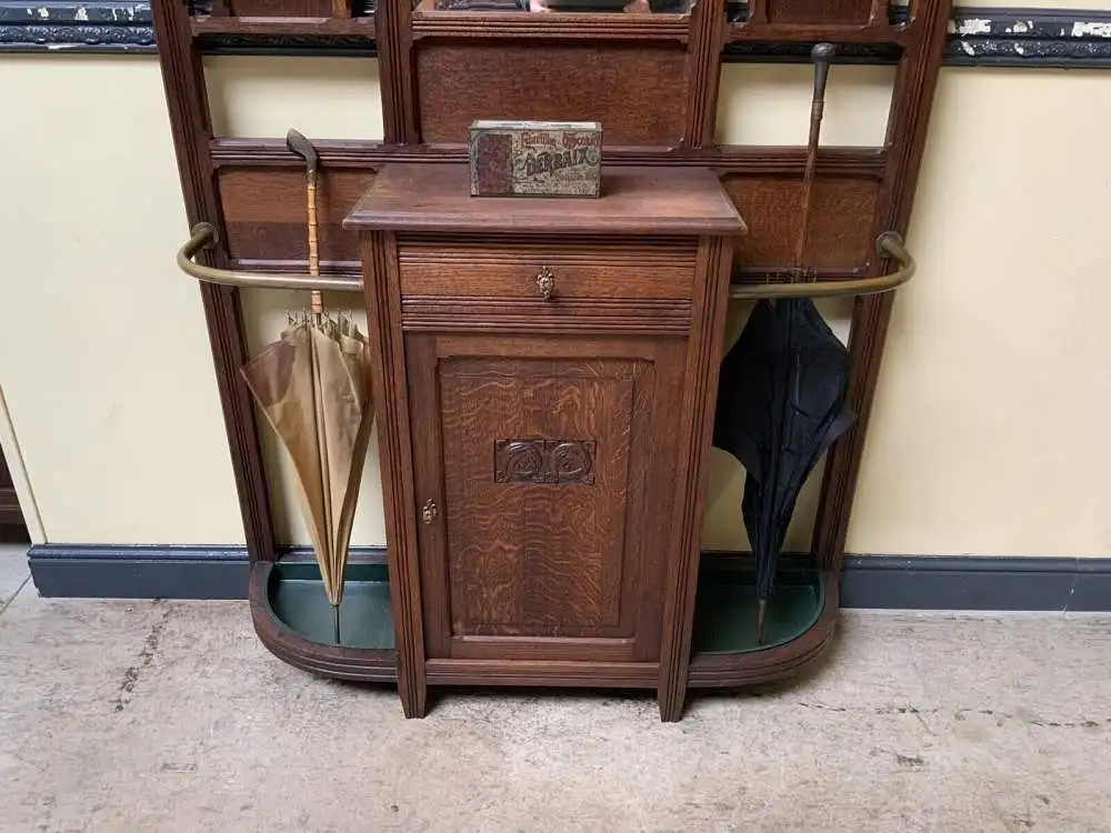 Antik - Garderobe, Kleiderständer - Jugendstil - Lieferung möglich! 9