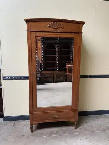 Antiker Jugendstil Wäscheschrank, -   Lieferung möglich!