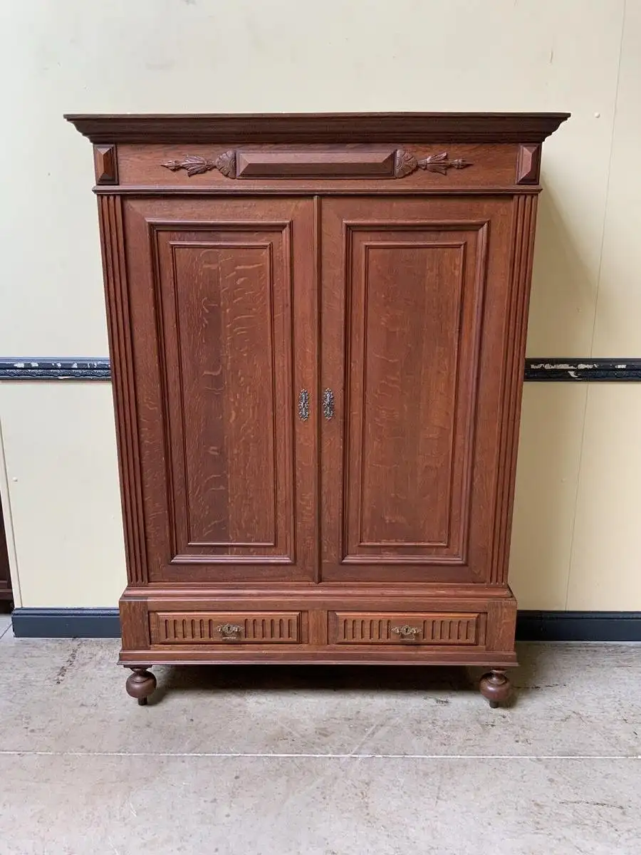 Antiker Jugendstil Wäscheschrank, Schuhschrank, Vertiko  - Lieferung möglich! 0