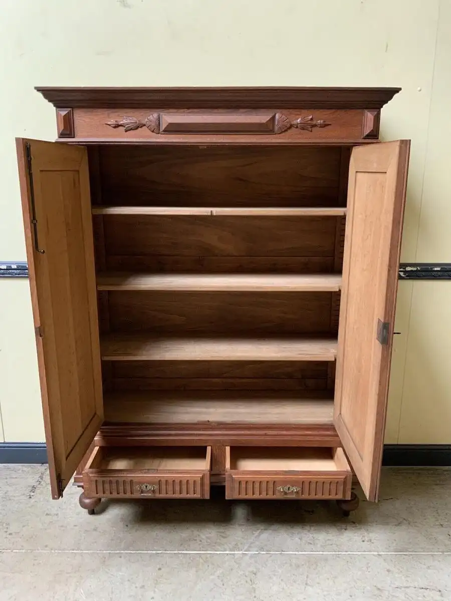 Antiker Jugendstil Wäscheschrank, Schuhschrank, Vertiko  - Lieferung möglich! 10