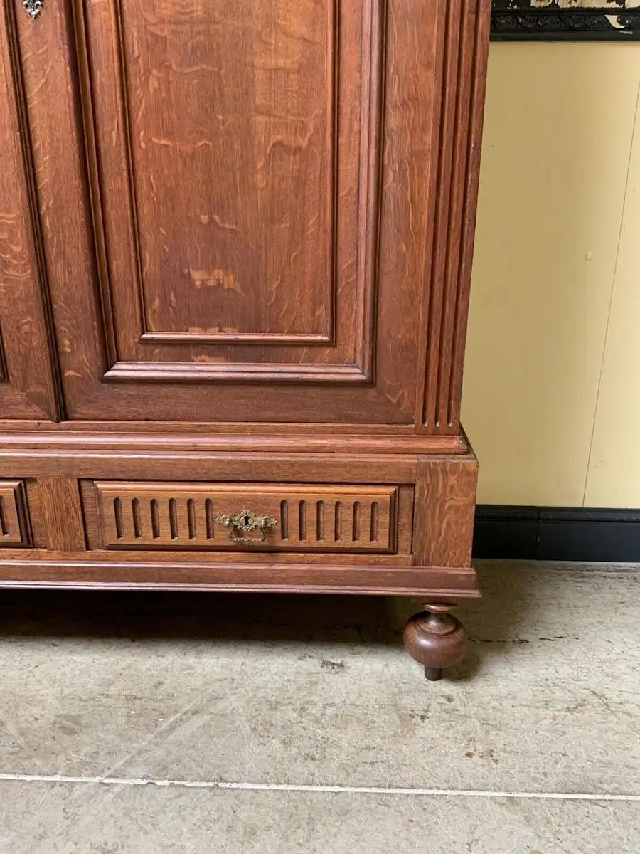 Antiker Jugendstil Wäscheschrank, Schuhschrank, Vertiko  - Lieferung möglich! 8