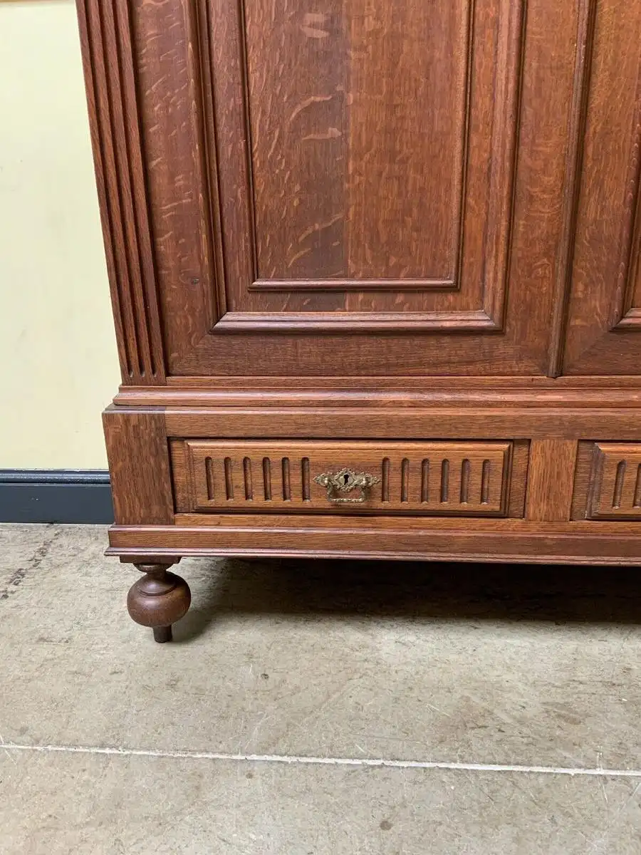 Antiker Jugendstil Wäscheschrank, Schuhschrank, Vertiko  - Lieferung möglich! 9