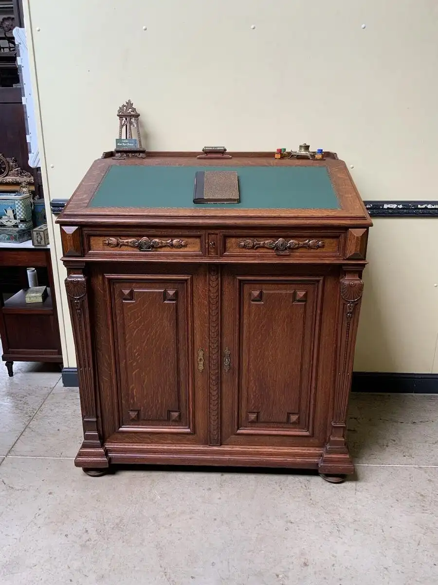 Antiker imposanter Gründerzeit Sekretär, Schreibtisch, Pult,  Lieferung möglich! 0