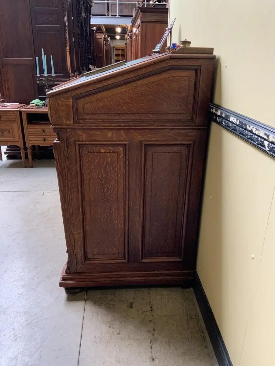 Antiker imposanter Gründerzeit Sekretär, Schreibtisch, Pult,  Lieferung möglich! 4
