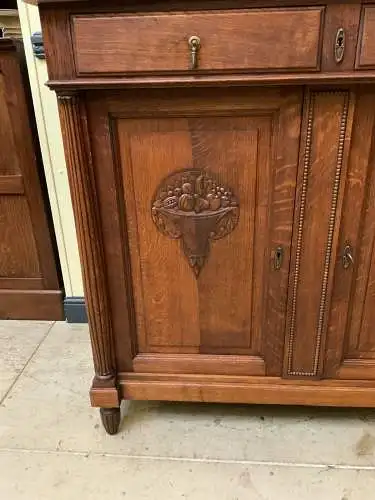 Antikes traumhaft schönes Jugendstil Buffet, Vitrine - Lieferung möglich!