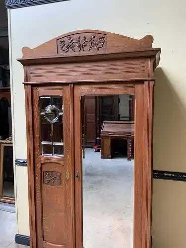 Antiker Jugendstil Wäscheschrank, - Traumhaft schön -   Lieferung möglich!