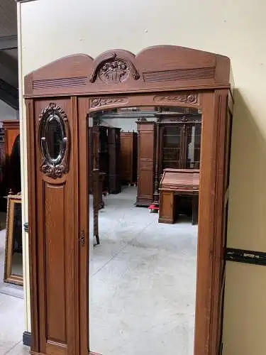 Antiker Jugendstil Wäscheschrank,  traumhaft schön -   Lieferung möglich!