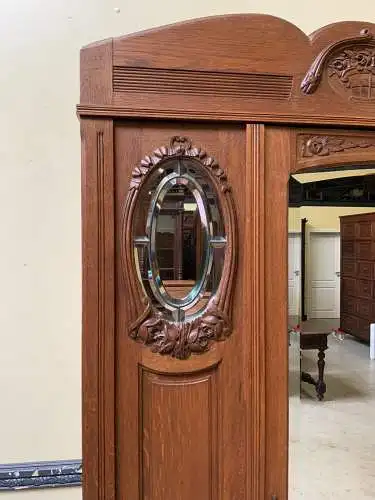 Antiker Jugendstil Wäscheschrank,  traumhaft schön -   Lieferung möglich!