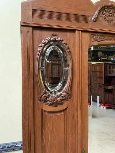 Antiker Jugendstil Wäscheschrank,  traumhaft schön -   Lieferung möglich!