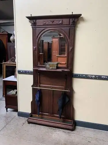 Antike Jugendstil Nußbaum Garderobe - Traumhaft - Lieferung möglich!