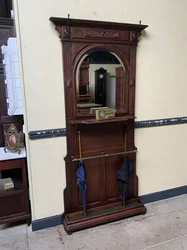 Antike Jugendstil Nußbaum Garderobe - Traumhaft - Lieferung möglich!