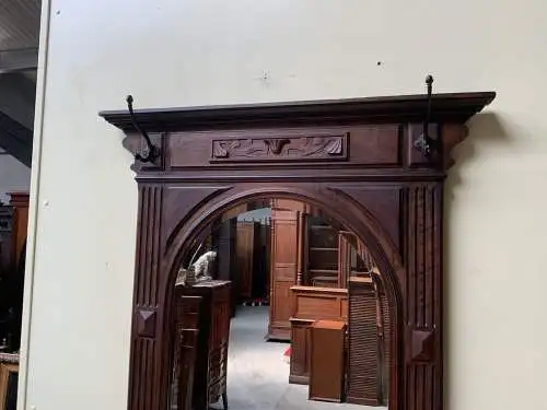 Antike Jugendstil Nußbaum Garderobe - Traumhaft - Lieferung möglich!