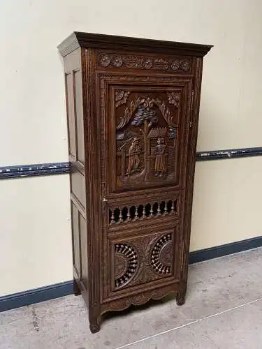 Antiker bretonischer Geschirrschrank, Vertiko, Traumhaft - Lieferung möglich!