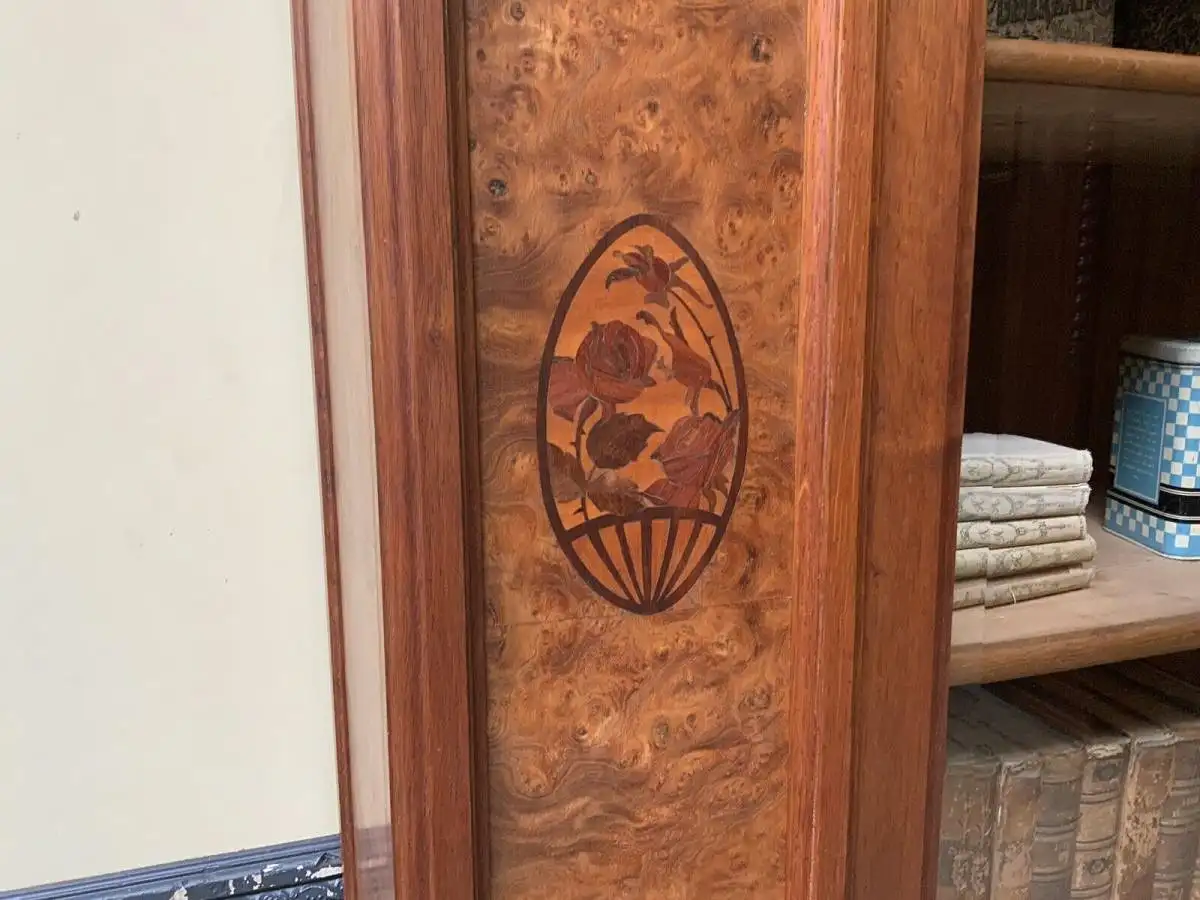 Antike Jugendstil Vitrine, Bücherschrank - Art Nouveau - Lieferung möglich! 17