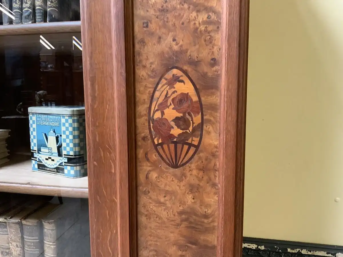 Antike Jugendstil Vitrine, Bücherschrank - Art Nouveau - Lieferung möglich! 18