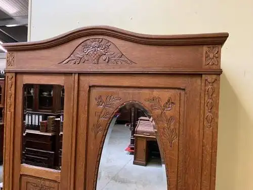 Antiker Jugendstil Wäscheschrank, Kleiderschrank  -   Lieferung möglich!