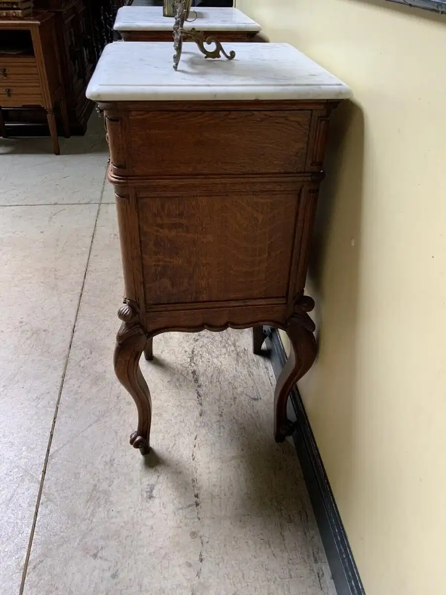 2 Antike Historismus  Vertikos, Nachtschränke, (Louis XV)  - Lieferung möglich! 13