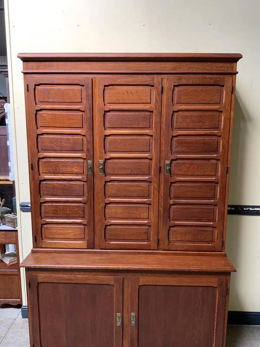 Antiker traumhafter Art Deco Archiv Schrank, Aktenschrank - Lieferung möglich! 8