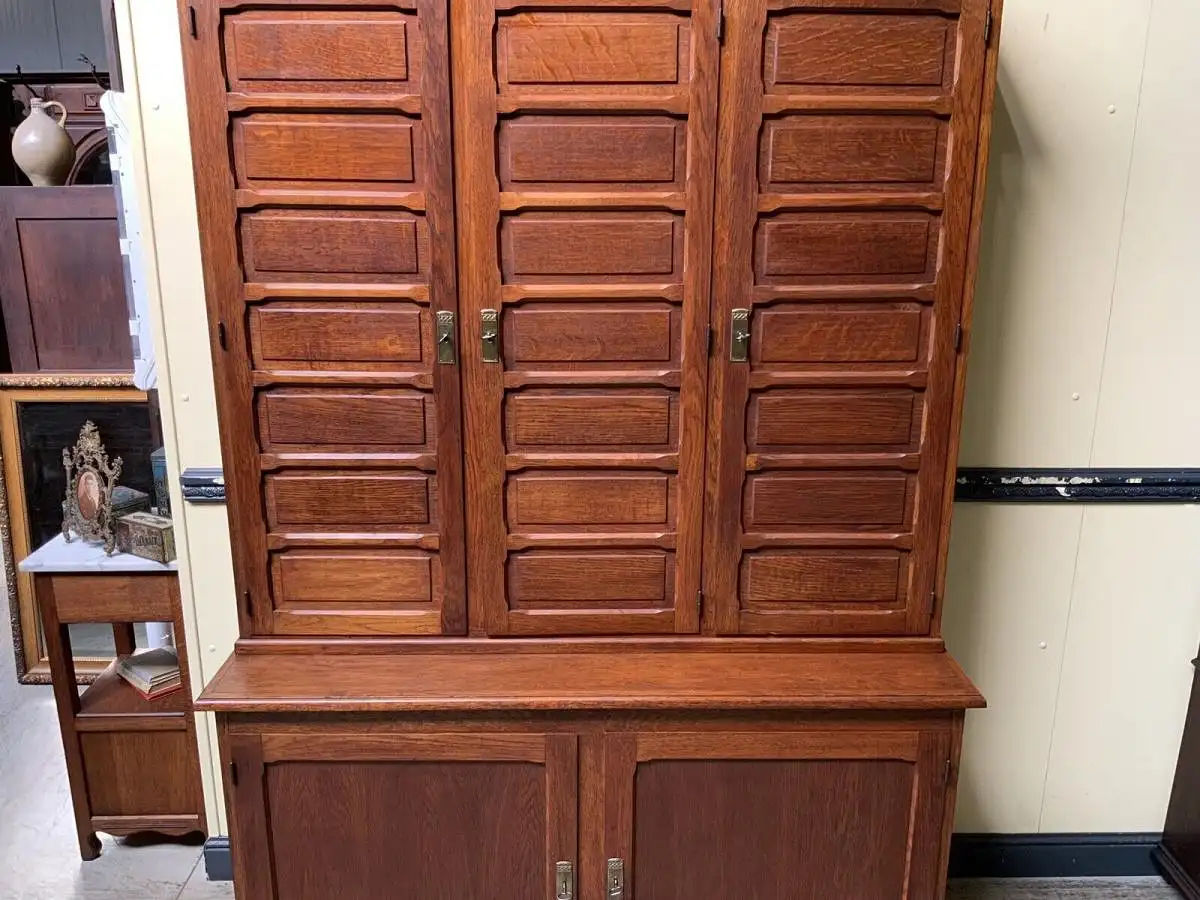 Antiker traumhafter Art Deco Archiv Schrank, Aktenschrank - Lieferung möglich! 9