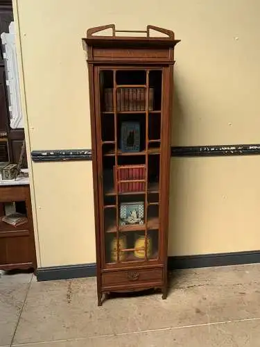 Antike Jugendstil Vitrine, Bücherschrank,  - Traumhaft   - Lieferung möglich!