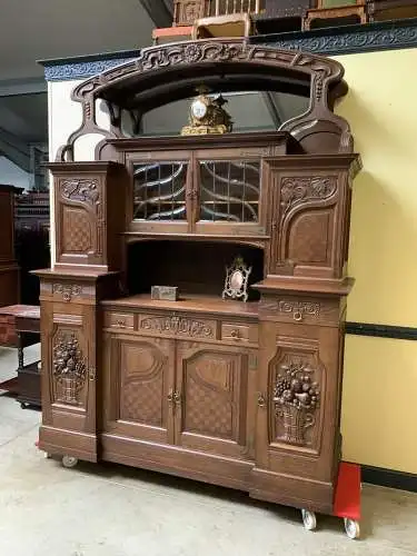 Antikes imposantes Jugendstil Buffet, Art Nouveau, - Lieferung möglich!