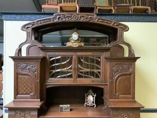 Antikes imposantes Jugendstil Buffet, Art Nouveau, - Lieferung möglich!