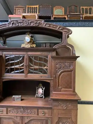 Antikes imposantes Jugendstil Buffet, Art Nouveau, - Lieferung möglich!