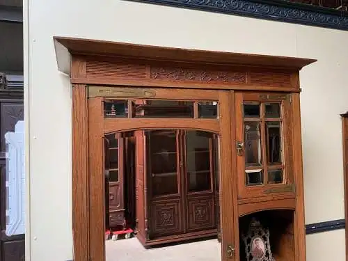 Antiker Jugendstil Kleiderschrank, Wäscheschrank,  traumhaft  Lieferung möglich!