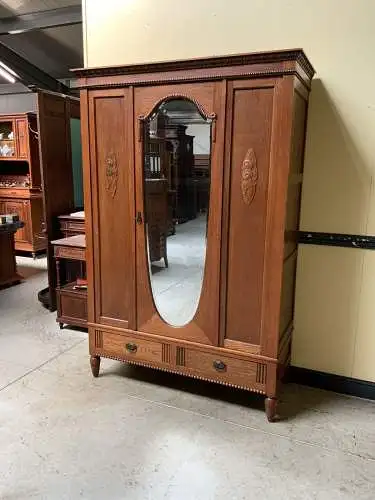 Antiker Art Deco Wäscheschrank, Kleiderschrank- Traumhaft- Lieferung möglich!