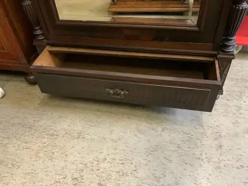 Antiker Jugendstil Wäscheschrank, Schuhschrank, Palisander - Lieferung möglich!