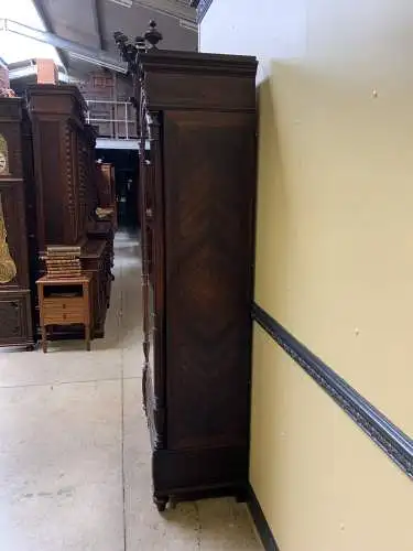 Antiker Jugendstil Wäscheschrank, Schuhschrank, Palisander - Lieferung möglich!