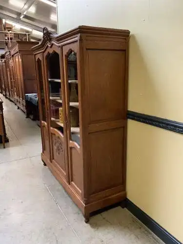 Antike Jugendstil Vitrine/Bücherschrank - traumhaft- Lieferung möglich!