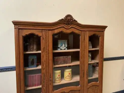 Antike Jugendstil Vitrine/Bücherschrank - traumhaft- Lieferung möglich!