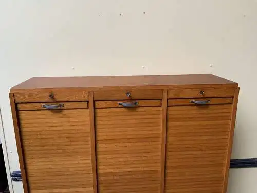 Antiker Art Deco Rolladen Archiv Schrank - Traumhaft - Lieferung möglich!