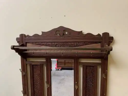 Antike Art Deco Garderobe mit Schrank,  Schub - Traumhaft - Lieferung möglich!