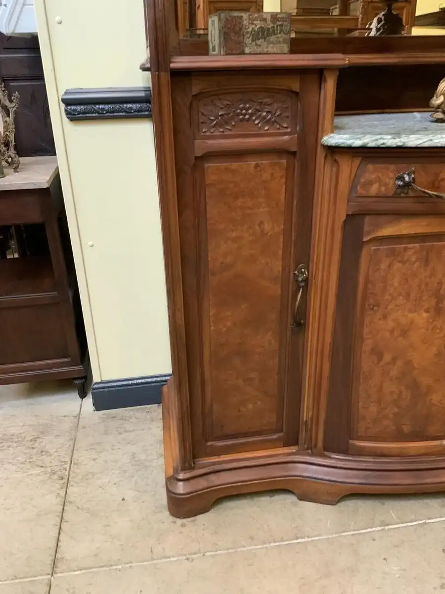 Antik - Buffet, Vertiko, Anrichte, Jugendstil, Art Nouveau - Lieferung möglich! 10