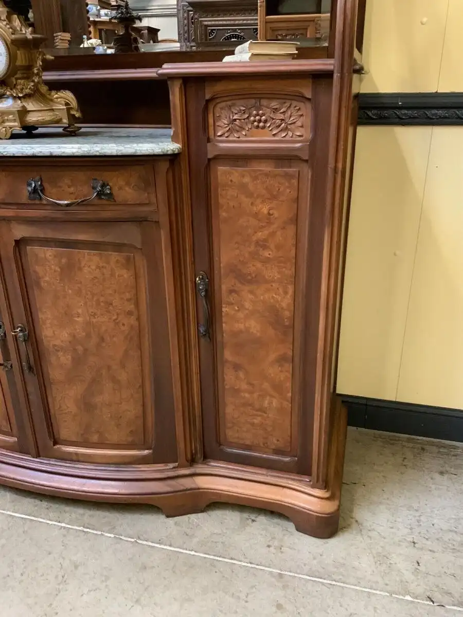 Antik - Buffet, Vertiko, Anrichte, Jugendstil, Art Nouveau - Lieferung möglich! 12