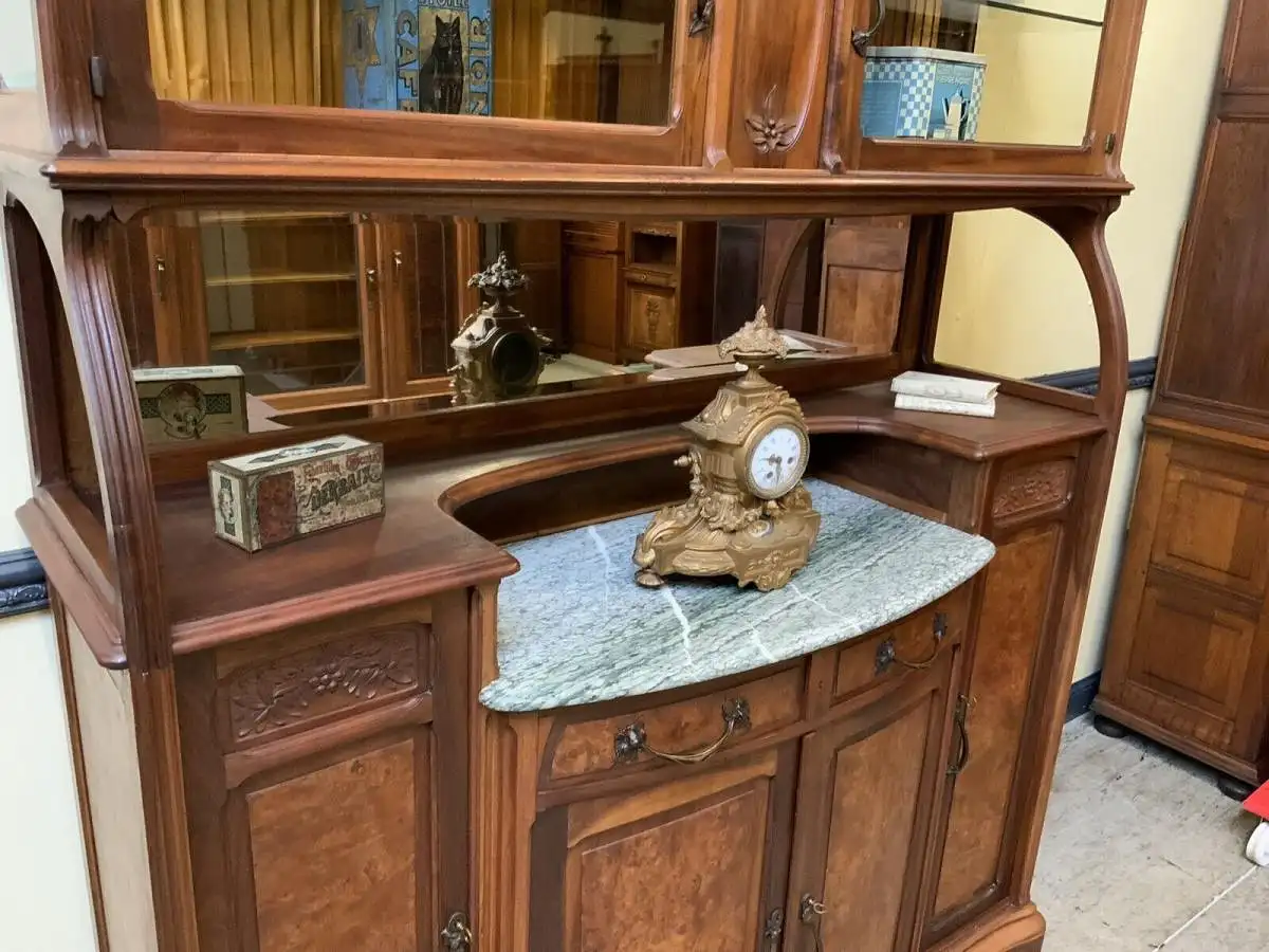 Antik - Buffet, Vertiko, Anrichte, Jugendstil, Art Nouveau - Lieferung möglich! 16
