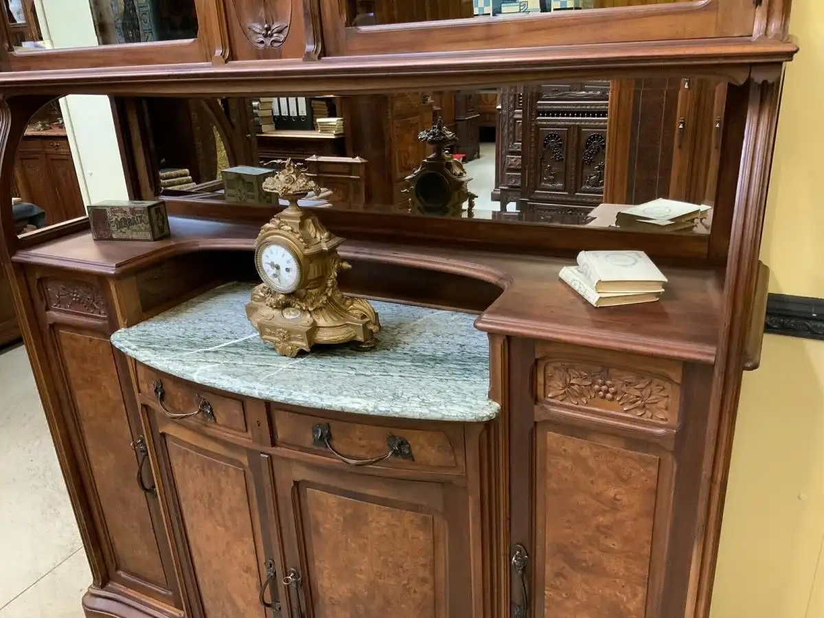 Antik - Buffet, Vertiko, Anrichte, Jugendstil, Art Nouveau - Lieferung möglich! 17