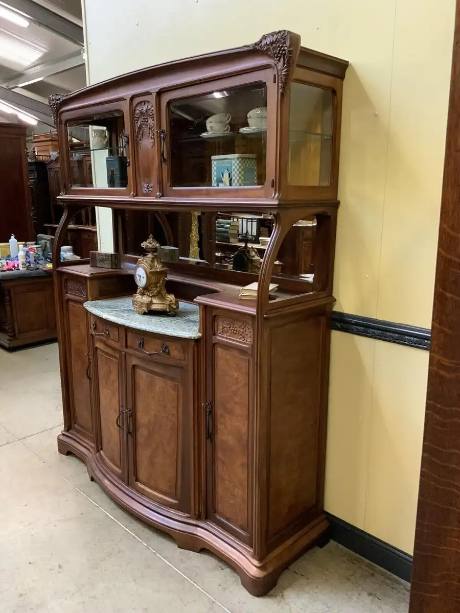 Antik - Buffet, Vertiko, Anrichte, Jugendstil, Art Nouveau - Lieferung möglich! 2