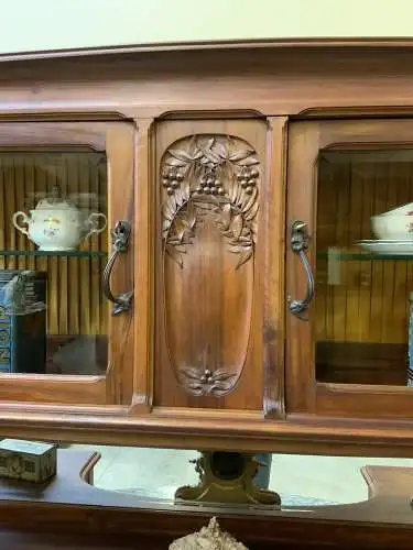 Antik - Buffet, Vertiko, Anrichte, Jugendstil, Art Nouveau - Lieferung möglich!