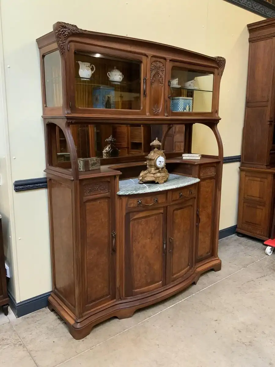 Antik - Buffet, Vertiko, Anrichte, Jugendstil, Art Nouveau - Lieferung möglich! 3