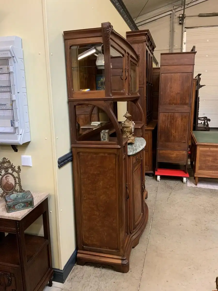 Antik - Buffet, Vertiko, Anrichte, Jugendstil, Art Nouveau - Lieferung möglich! 4