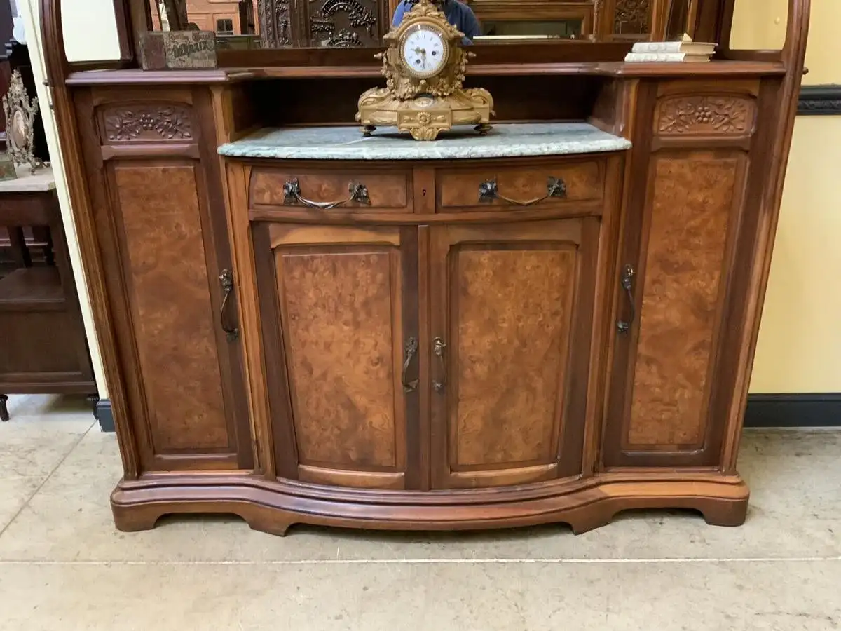Antik - Buffet, Vertiko, Anrichte, Jugendstil, Art Nouveau - Lieferung möglich! 5