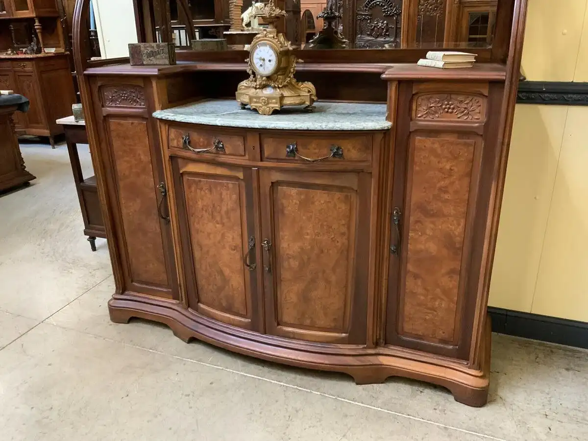 Antik - Buffet, Vertiko, Anrichte, Jugendstil, Art Nouveau - Lieferung möglich! 6