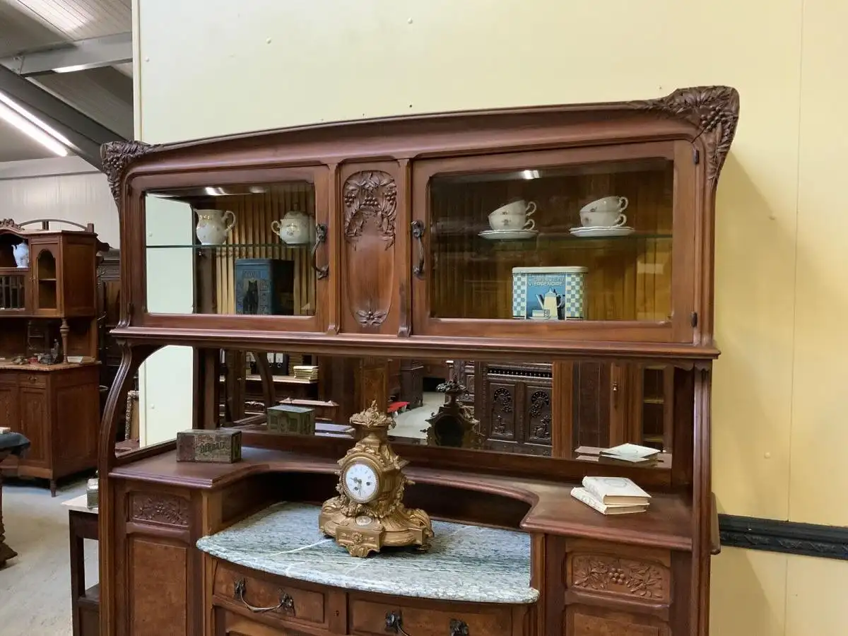 Antik - Buffet, Vertiko, Anrichte, Jugendstil, Art Nouveau - Lieferung möglich! 7